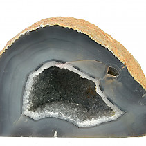 Agate geode with cavity from Brazil 1968g