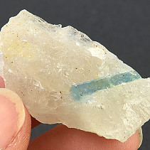 Aquamarine in raw crystal (Brazil) 18g