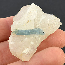 Aquamarine in raw crystal (Brazil) 20g