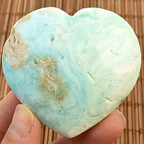 Srdce modrý aragonit (Pakistán) 107g