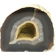 Agate geode with cavity from Brazil 2336g