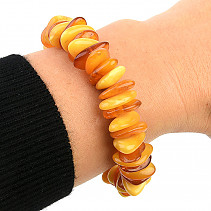 Amber bracelet color mix chopped pieces