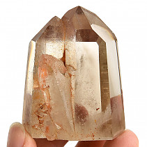 Záhněda broušené spojené krystaly 114g