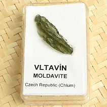 Natural moldavite - Chlum 1.4g