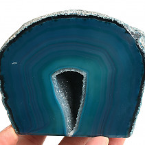 Geode agate dyed green Brazil 928g