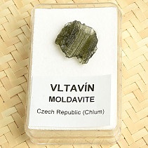 Natural moldavite (1.2g) - Chlum