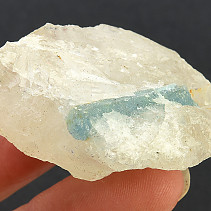 Aquamarine in raw crystal (Brazil) 39g