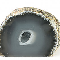 Agate geode with hollow (Brazil) 213g