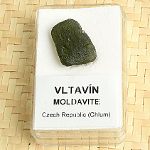 Natural moldavite from Chlum 2.8g