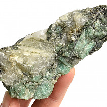 Emerald in quartz Brazil 136g