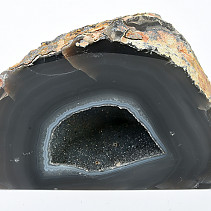Agate geode with cavity from Brazil 1205g