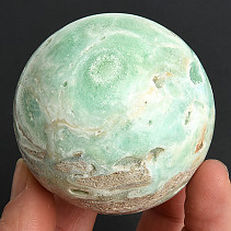 Aragonite blue ball with sockets Ø59mm (Pakistan)