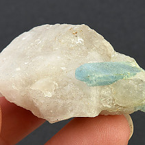 Aquamarine in raw crystal (Brazil) 25g