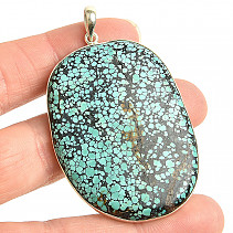 Turquoise pendant larger Ag 925/1000 23.1g discount