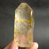 Crystal with limonite semi-cut point 94g