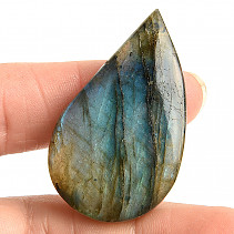 Muggle labradorite with colored reflections 15.6g