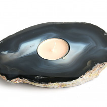 Agate colored candle holder 584g