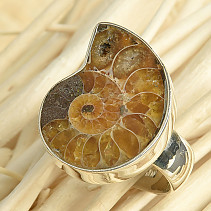 Ammonite ring size 54 Ag 925/1000 8.7g