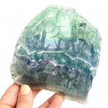 Fluorite slice extra from Mexico 444g