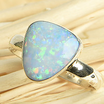 Ring with expensive opal Ag 925/1000 size 59 (3.5g)