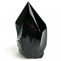 Obsidián černý velká špice z Mexika 1261g