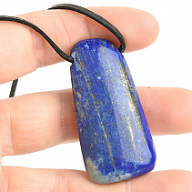 Přívěsek na kůži lapis lazuli 24,2g