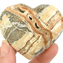 Heart Striped Aragonite (Pakistan) 128g
