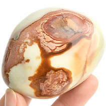 Smooth colorful jasper stone from Madagascar 198g