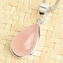 Drop pendant made of rose gold Ag 925/1000 5.6g