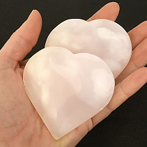 Kalcit růžový srdce (Pákistán) cca 70mm