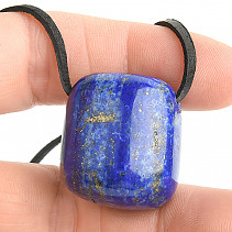 Přívěsek na kůži lapis lazuli 25,7g