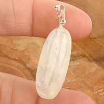 Oval pendant made of moonstone handle 925/1000 5.2g