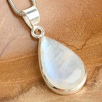 Moonstone pendant silver Ag 925/100 5.3g