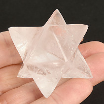 Merkaba made of crystal 50g