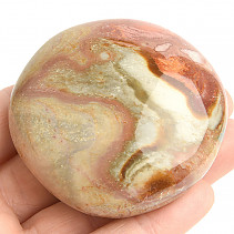 Smooth colorful jasper stone from Madagascar 153g