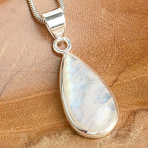 Silver pendant with moonstone 4.3g Ag 925/1000