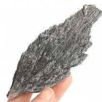 Crystal kyanite disten black raw Brazil 93g