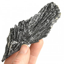 Kyanite disten black raw crystal from Brazil 89g
