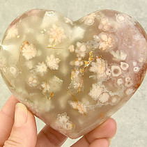Pink heart agate from Madagascar 343g