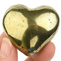 Chalkopyrit srdce z Peru 93g