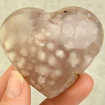 Pink heart agate from Madagascar 99g