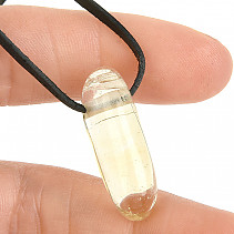 Citrine pendant on the skin 5.1g