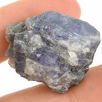Tanzanit surový krystal Tanzánie 18,9g