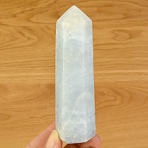 Blue calcite spike from Madagascar 176g