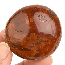 Karneol hladký kámen z Madagaskaru 88g