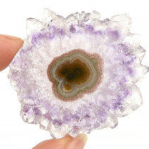 Amethyst rose slice from Uruguay 17g