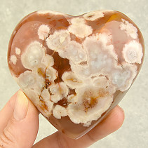 Pink heart agate from Madagascar 217g