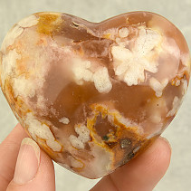 Pink heart agate from Madagascar 178g