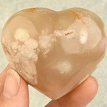 Pink heart agate from Madagascar 112g
