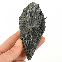 Kyanite disten crystal black raw from Brazil 116g